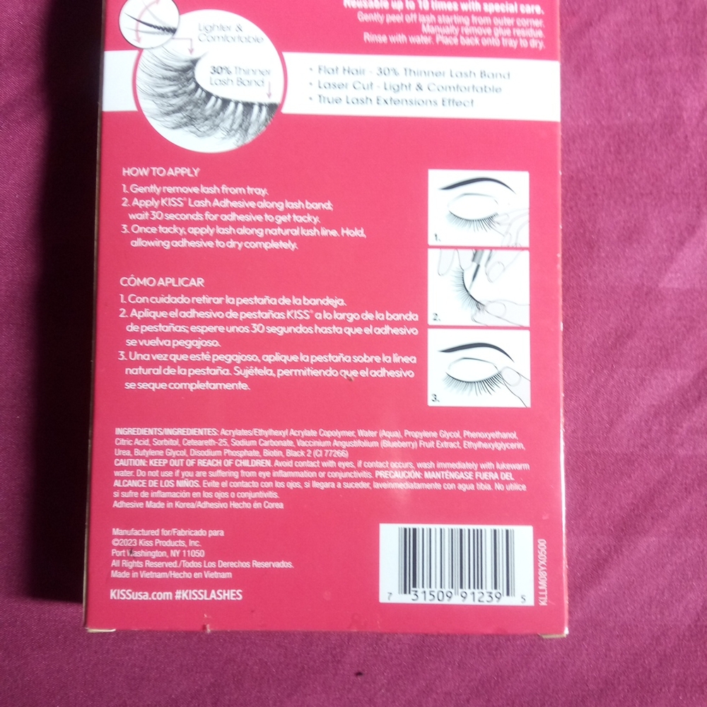 KISS Lash Couture Faux Mink Lashes - Black